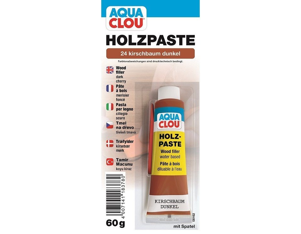 CLOU Holzlack Clou Holzpaste 60 g kirschbaum dunkel CLOU Holzlack Clou Holzpaste 60 g kirschbaum dunkel von CLOU