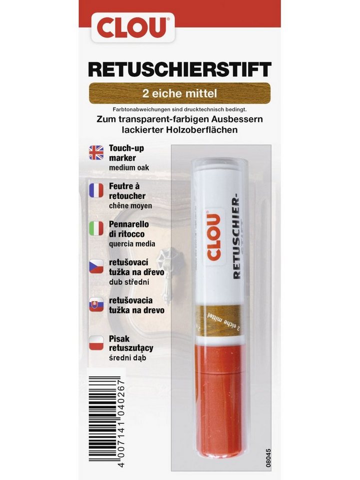 CLOU Holzlack Clou Retuschierstift eiche mittel CLOU Holzlack Clou Retuschierstift eiche mittel von CLOU