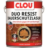 CLOU Holzlasur, 5 l, Eiche hell, für ca. 12 m²/l - braun von CLOU