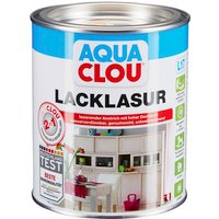 CLOU Lack-Lasur »AQUA«, für innen, 0,75 l, farblos, seidenmatt - transparent CLOU Lack-Lasur »AQUA«, für innen, 0,75 l, farblos, seidenmatt - transparent von CLOU