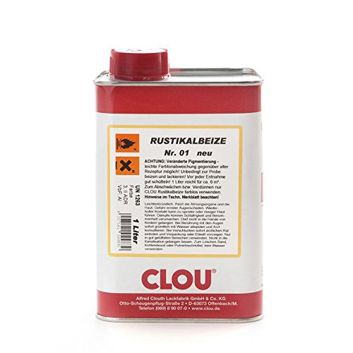 CLOU Profi Polstermöbelbeize Farbton Nr. 587 (P44) 1 Liter von CLOU