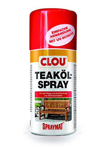 Clou 4007141208711 – Teaköl-Spray 300 ml Clou 4007141208711 – Teaköl-Spray 300 ml von CLOU