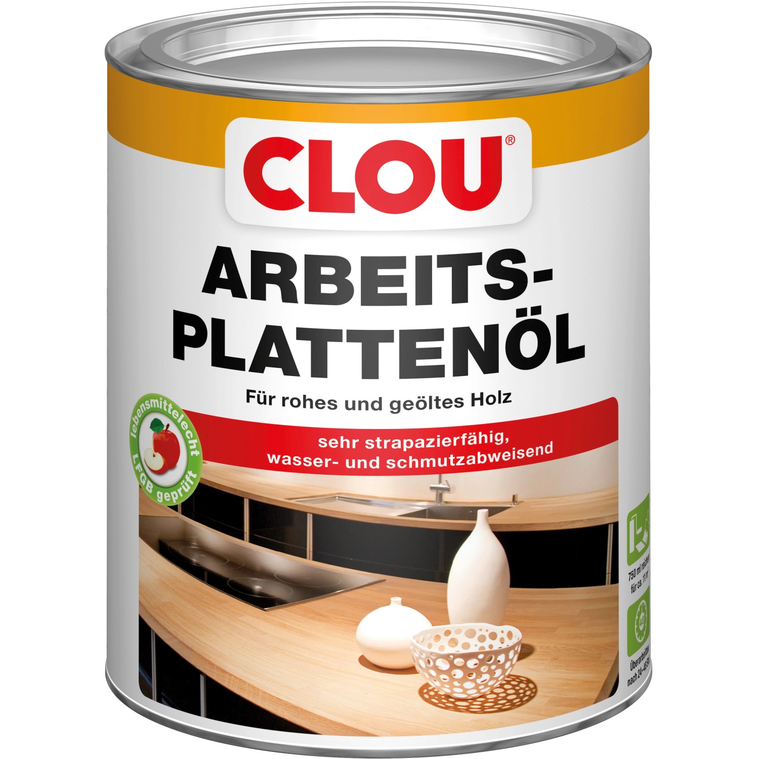 Clou Arbeitsplatten-Öl 750 ml Clou Arbeitsplatten-Öl 750 ml von CLOU