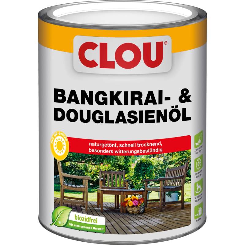 Clou Bangkirai- und Douglasien-Öl 2,5 l von CLOU