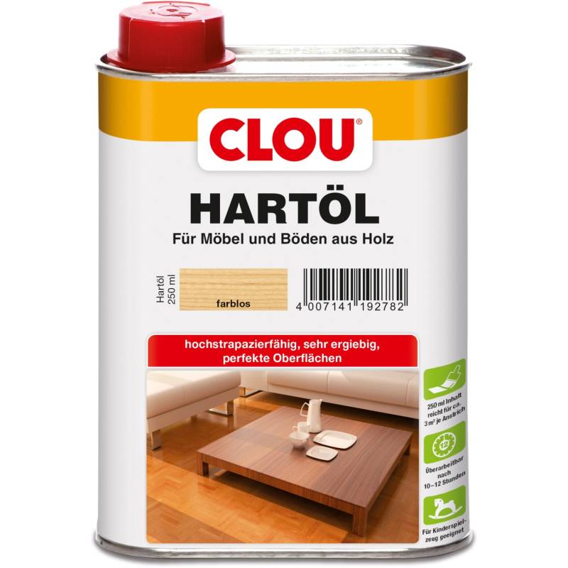 Clou Hartöl Transparent 250 ml Clou Hartöl Transparent 250 ml von CLOU