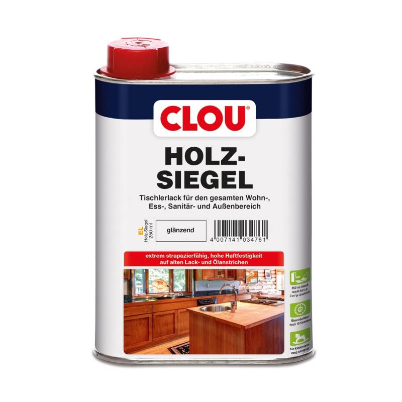Clou Holz-Siegel EL Transparent glänzend 250 ml Clou Holz-Siegel EL Transparent glänzend 250 ml von CLOU