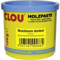 Clou - Holzpaste 150 g nussbaum dunkel Holzpaste & Holzkitt von CLOU