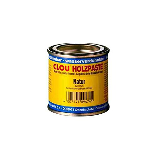 Clou Profi Holzpaste wasserverdünnbar 13 nussbaum dunkel 0,25 kg von CLOU