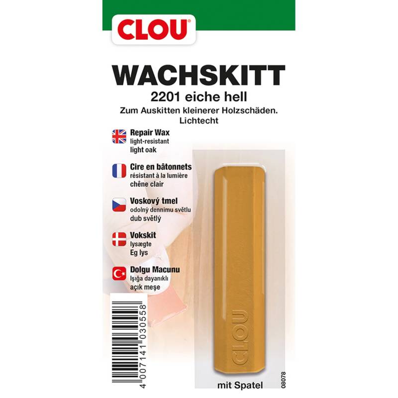 Clou Wachskitt Eiche Hell 15 g von CLOU