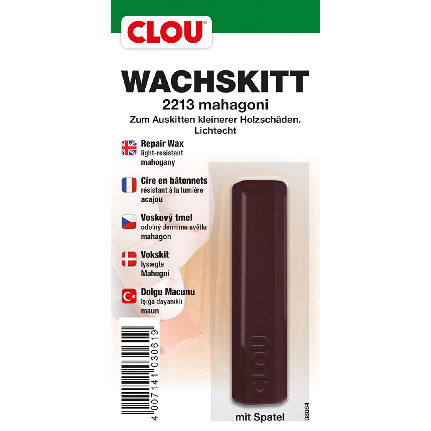 Clou Wachskitt Mahagoni von CLOU