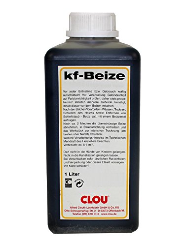 Clou kf - Beize - nussbaum Dunkel 2219-1000 ml / 1 ltr von CLOU