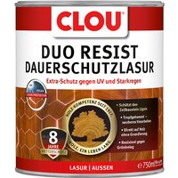Duo Resist Dauerschutzlasur 750 ml Palisander - Clou Duo Resist Dauerschutzlasur 750 ml Palisander - Clou von CLOU