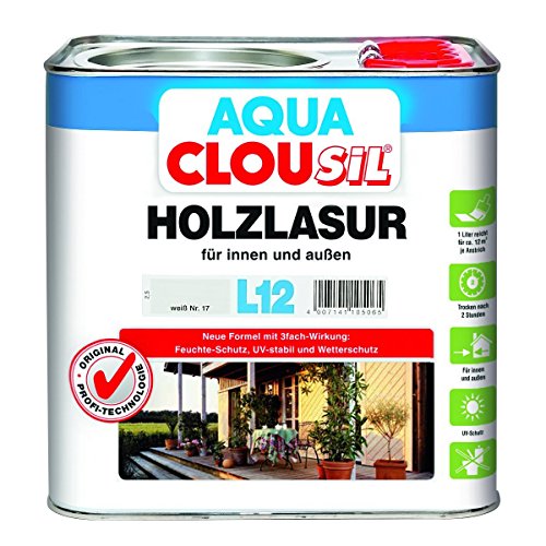 Holzlack L11 seidenglänzend 2,5 L von CLOU