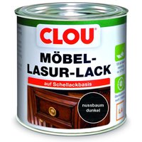Möbel Lack L4 125 ml nussbaum dunkel Holzlasur - Clou von CLOU