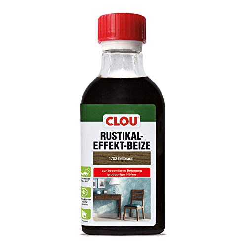 Clou Rustikal.Beize B4 hellbraun 0,250 L von CLOU