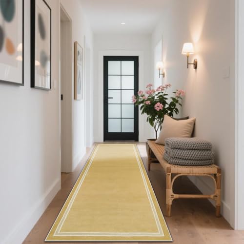 CLOYAO Teppich Läufer Flur Lang Küchenläufer Teppichläufer rutschfest Küche Teppiche Waschbar Bettvorlege Fußmatte Läufer für Flur Waschküche Eingang Wohnzimmer 100 x 350 cm CLOYAO Teppich Läufer Flur Lang Küchenläufer Teppichläufer rutschfest Küche Teppiche Waschbar Bettvorlege Fußmatte Läufer für Flur Waschküche Eingang Wohnzimmer 100 x 350 cm von CLOYAO