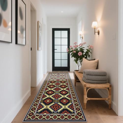 CLOYAO Waschbarer Läufer Teppich Flur Teppichläufer Lang rutschfest Küche Teppiche Flurläufer Teppichläufer Bettvorleger Küchen Wohnzimmer Schlafzimmer Teppiche 70 x 230 cm CLOYAO Waschbarer Läufer Teppich Flur Teppichläufer Lang rutschfest Küche Teppiche Flurläufer Teppichläufer Bettvorleger Küchen Wohnzimmer Schlafzimmer Teppiche 70 x 230 cm von CLOYAO