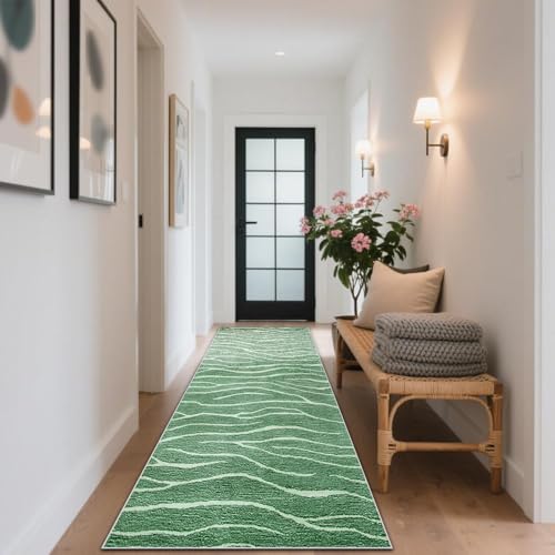 CLOYAO Waschbarer Läufer Teppich Flur Teppichläufer Lang rutschfest Küche Teppiche Flurläufer Teppichläufer Bettvorleger Küchen Wohnzimmer Schlafzimmer Teppiche 70 x 450 cm CLOYAO Waschbarer Läufer Teppich Flur Teppichläufer Lang rutschfest Küche Teppiche Flurläufer Teppichläufer Bettvorleger Küchen Wohnzimmer Schlafzimmer Teppiche 70 x 450 cm von CLOYAO