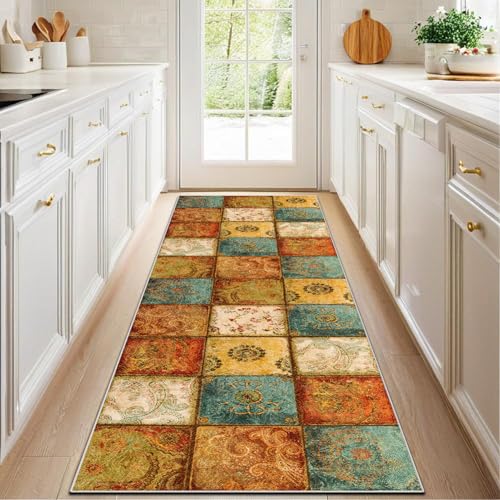 Teppichläufer für Flure Lange 40 x 80 cm Küchenteppich Rutschfest Teppich Läufer Flur Teppiche Bettvorleger Waschbar für Flur Küche, Eingang, Schlafzimmer, Waschküche, Eingangsbereich, Esszimmer Teppichläufer für Flure Lange 40 x 80 cm Küchenteppich Rutschfest Teppich Läufer Flur Teppiche Bettvorleger Waschbar für Flur Küche, Eingang, Schlafzimmer, Waschküche, Eingangsbereich, Esszimmer von CLOYAO