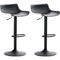 CLP - 2er Set Barhocker Aveiro schwarz CLP - 2er Set Barhocker Aveiro schwarz von CLP