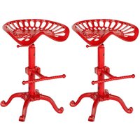 2er Set Barhocker Butch rot 2er Set Barhocker Butch rot von CLP