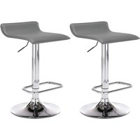 2er Set Barhocker Dyn grau 2er Set Barhocker Dyn grau von CLP