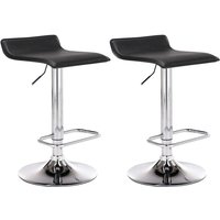 2er Set Barhocker Dyn schwarz 2er Set Barhocker Dyn schwarz von CLP