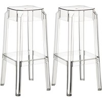 CLP - 2er Set Barhocker Fox transparent CLP - 2er Set Barhocker Fox transparent von CLP
