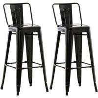 2er Set Barhocker Mason schwarz von CLP