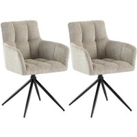 2er Set Esszimmerstuhl Jonah Stoff 2er Set Esszimmerstuhl Jonah Stoff von CLP