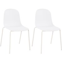 CLP - 2er Set Gartenstuhl Hardin weiß von CLP