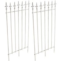 CLP - 2er Set Rankgitter Elisa 100 x 50 cm antik weiß CLP - 2er Set Rankgitter Elisa 100 x 50 cm antik weiß von CLP