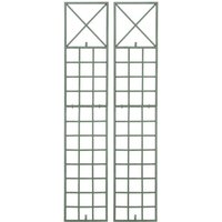 2er Set Rankgitter Trigo antik-grün von CLP