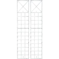 2er Set Rankgitter Trigo antik weiß von CLP