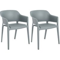 2er Set Stapelstühle Puebla von CLP