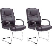 2er Set Stühle Attila braun 2er Set Stühle Attila braun von CLP