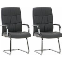 2er Set Stühle Caro grau von CLP