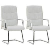 2er Set Stühle Caro weiß 2er Set Stühle Caro weiß von CLP