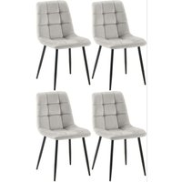 4er Set Esszimmerstühle Antibes von CLP