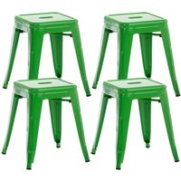 4er Set Hocker Armin grün 4er Set Hocker Armin grün von CLP