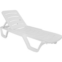 CLP - 4er Set Sonnenliege Bahama weiß von CLP