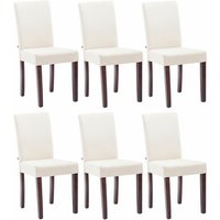 6er Set Esszimmerstuhl Ina Stoff creme cappuccino 6er Set Esszimmerstuhl Ina Stoff creme cappuccino von CLP
