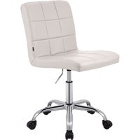 Arbeitshocker Darfield weiß Kunstleder Arbeitshocker Darfield weiß Kunstleder von CLP