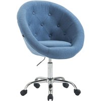 Arbeitshocker London V2 Stoff blau Arbeitshocker London V2 Stoff blau von CLP