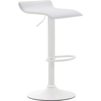 Barhocker Dyn V2 Kunstleder weiß weiß Barhocker Dyn V2 Kunstleder weiß weiß von CLP