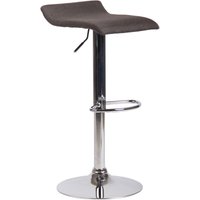 Barhocker Dyn V2 Stoff dunkelgrau chrom Barhocker Dyn V2 Stoff dunkelgrau chrom von CLP