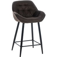 Barhocker Gibson braun Stoff von CLP