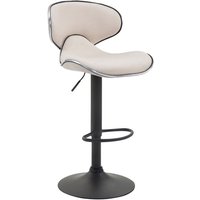 CLP - Barhocker Las Vegas V2 Stoff creme schwarz CLP - Barhocker Las Vegas V2 Stoff creme schwarz von CLP