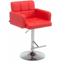 Barhocker Los Angeles rot chrom Barhocker Los Angeles rot chrom von CLP