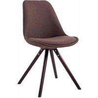 Besucherstuhl Toulouse Stoff Rund braun cappuccino Besucherstuhl Toulouse Stoff Rund braun cappuccino von CLP